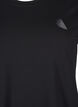 T-shirt treningowy o dopasowanym kroju z okraglym dekoltem, Black, Packshot image number 2