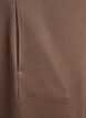 Sukienka dresowa z krótkim rekawem z mieszanki modalu, Brązowy, Packshot image number 3