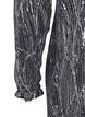Cekinowa, wzorzysta sukienka z dlugimi rekawami, Silver Sequins, Packshot image number 3