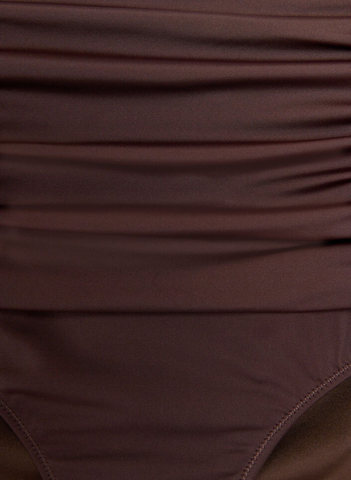 D&oacute;l bikini z wysokim stanem, Brązowy, Packshot image number 2