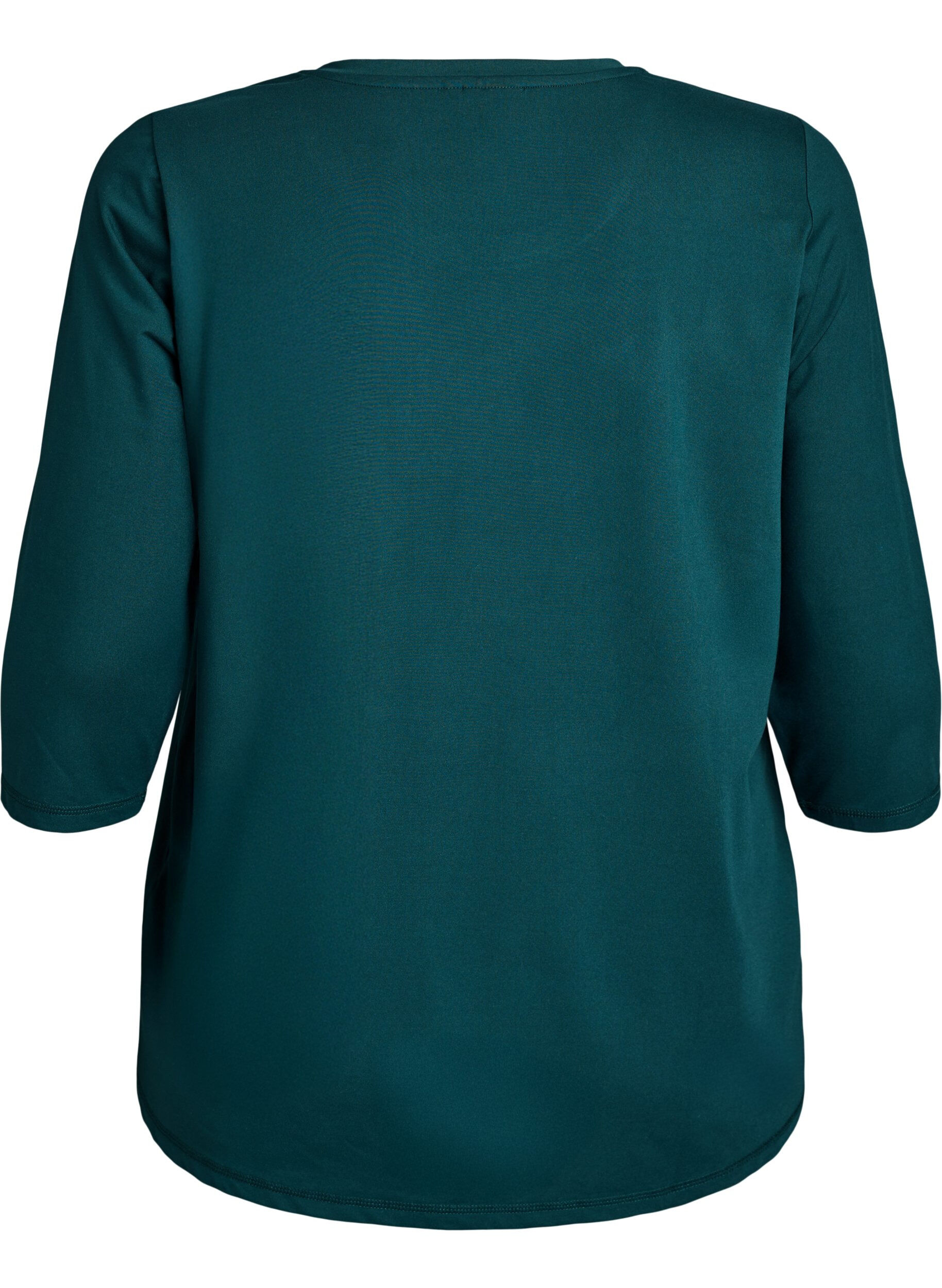 Zizzi Bluzka treningowa z rekawami 3/4, Zielony, Packshot image number 1