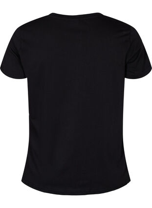 Sportowa koszulka z nadrukiem, Black A.C.T.V, Packshot image number 1