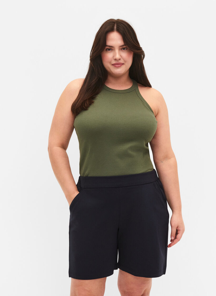 Szorty Maddison o regularnym kroju, Night Sky, Model image number 0