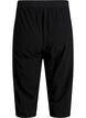 Bawelniane spodnie capri, Czarne, Packshot image number 1
