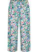 Loose printed viscose trousers, Multi AOP, Packshot image number 0