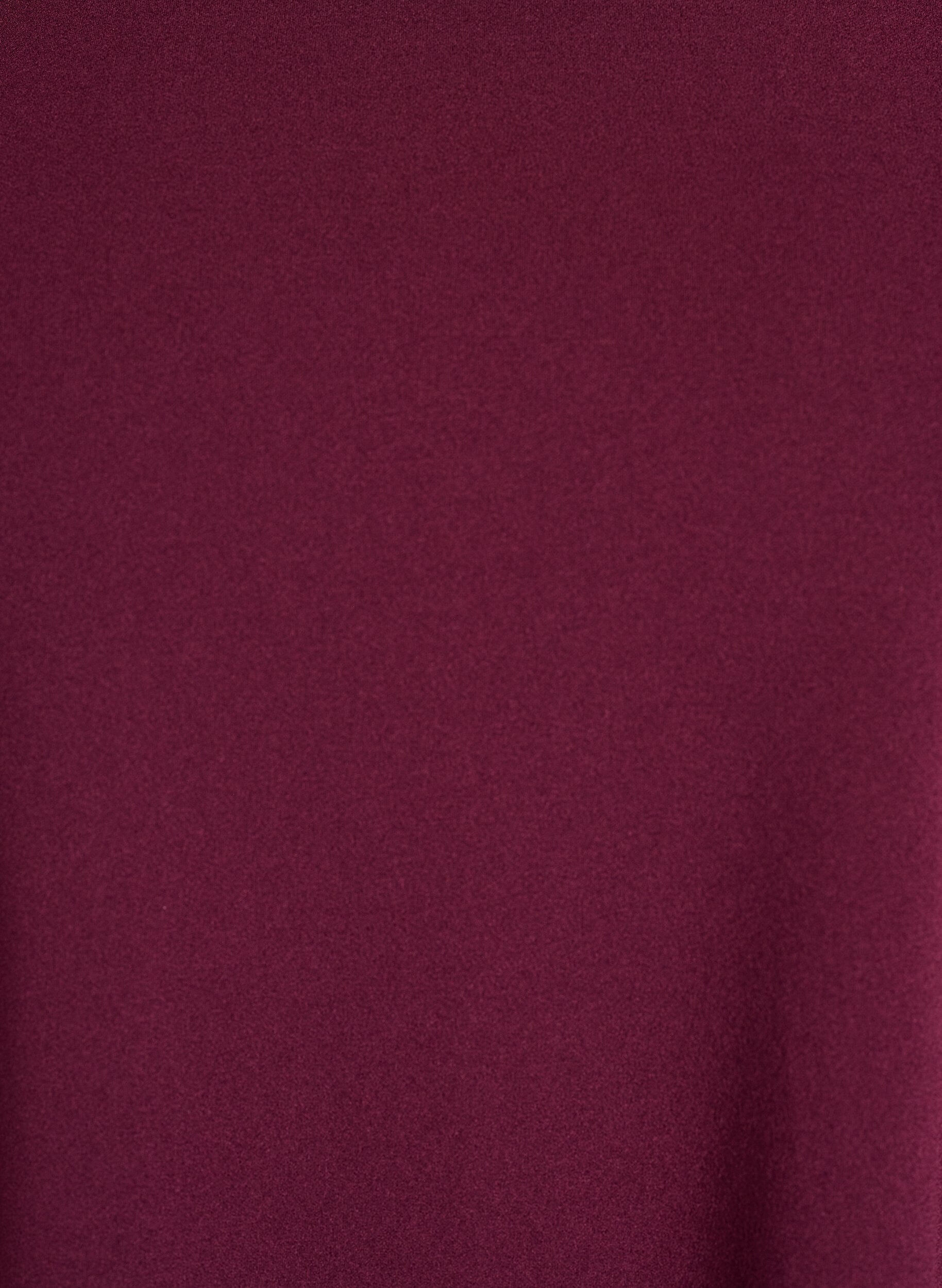 Zizzi FLASH &ndash; Kr&oacute;tka trapezowa sukienka z rekawami 3/4, Czerwony, Packshot image number 2