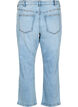 Przyciete jeansy Vera z przetarciami, Niebieskie, Packshot image number 1