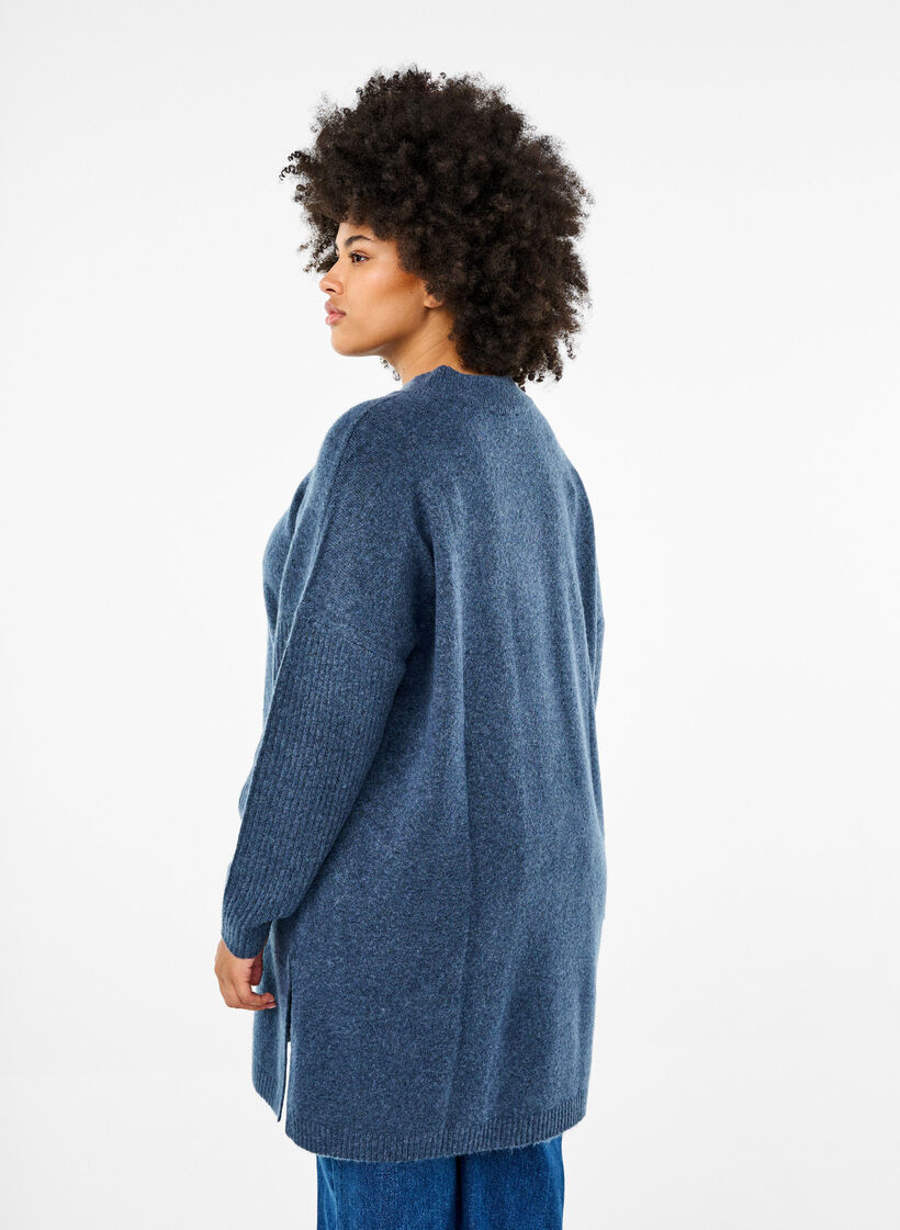 Dluga dzianinowa bluzka z dlugimi rekawami, Bering Sea Mel., Model image number 1