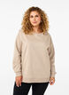 Bluza z okraglym dekoltem, Simply Taupe, Model image number 0