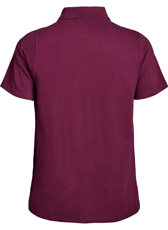 Koszulka polo z kr&oacute;tkim rekawem, Czerwony, Packshot image number 1