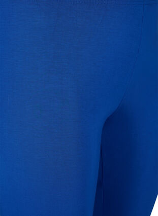 3/4-length wiskozowe legginsy w stylu basic, Monaco Blue, Packshot image number 2