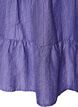 Sukienka A-line z faktura, Fioletowy, Packshot image number 3