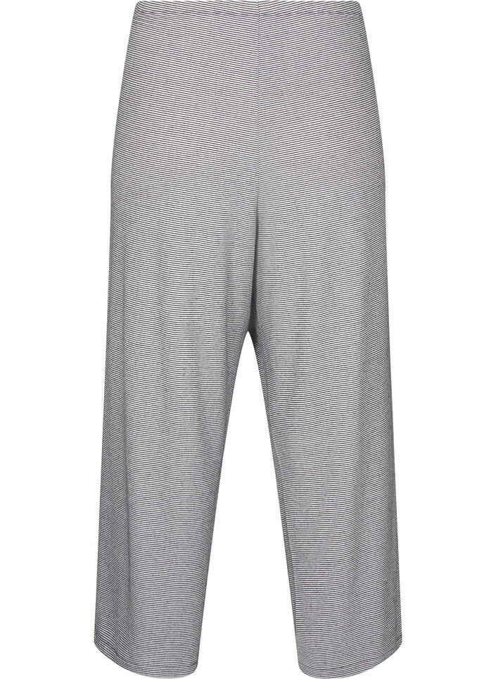 Spodnie pizamowe z kieszeniami, Striped DGM , Packshot image number 1