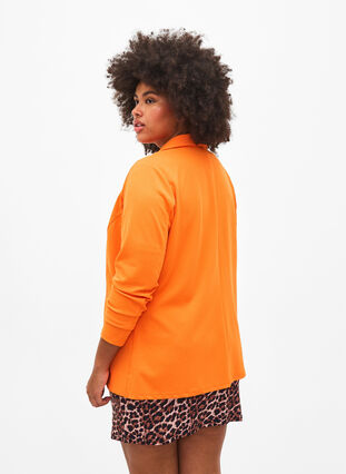 Blezer z kieszeniami, Vibrant Orange, Model image number 1