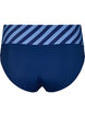 Figi damskie od bikini z detalem kopertowym, Niebieskie, Packshot image number 1
