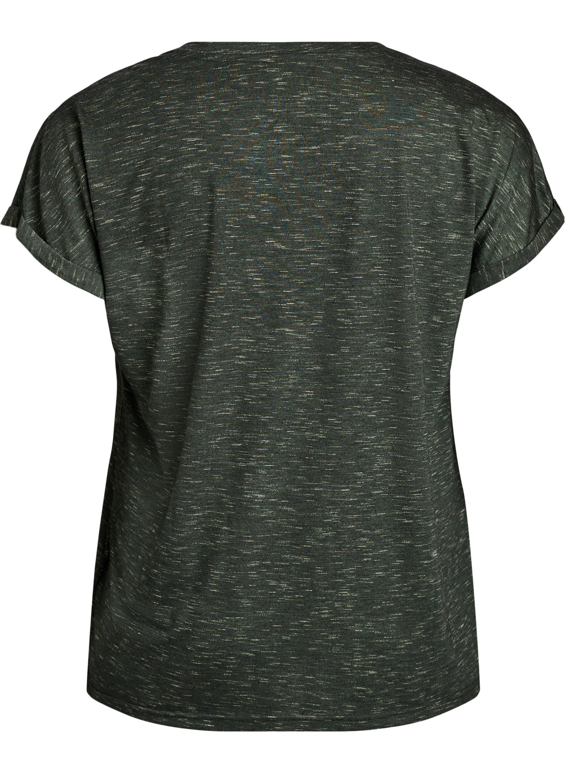 Zizzi Luzna koszulka treningowa z kr&oacute;tkim rekawem, Zielony, Packshot image number 1