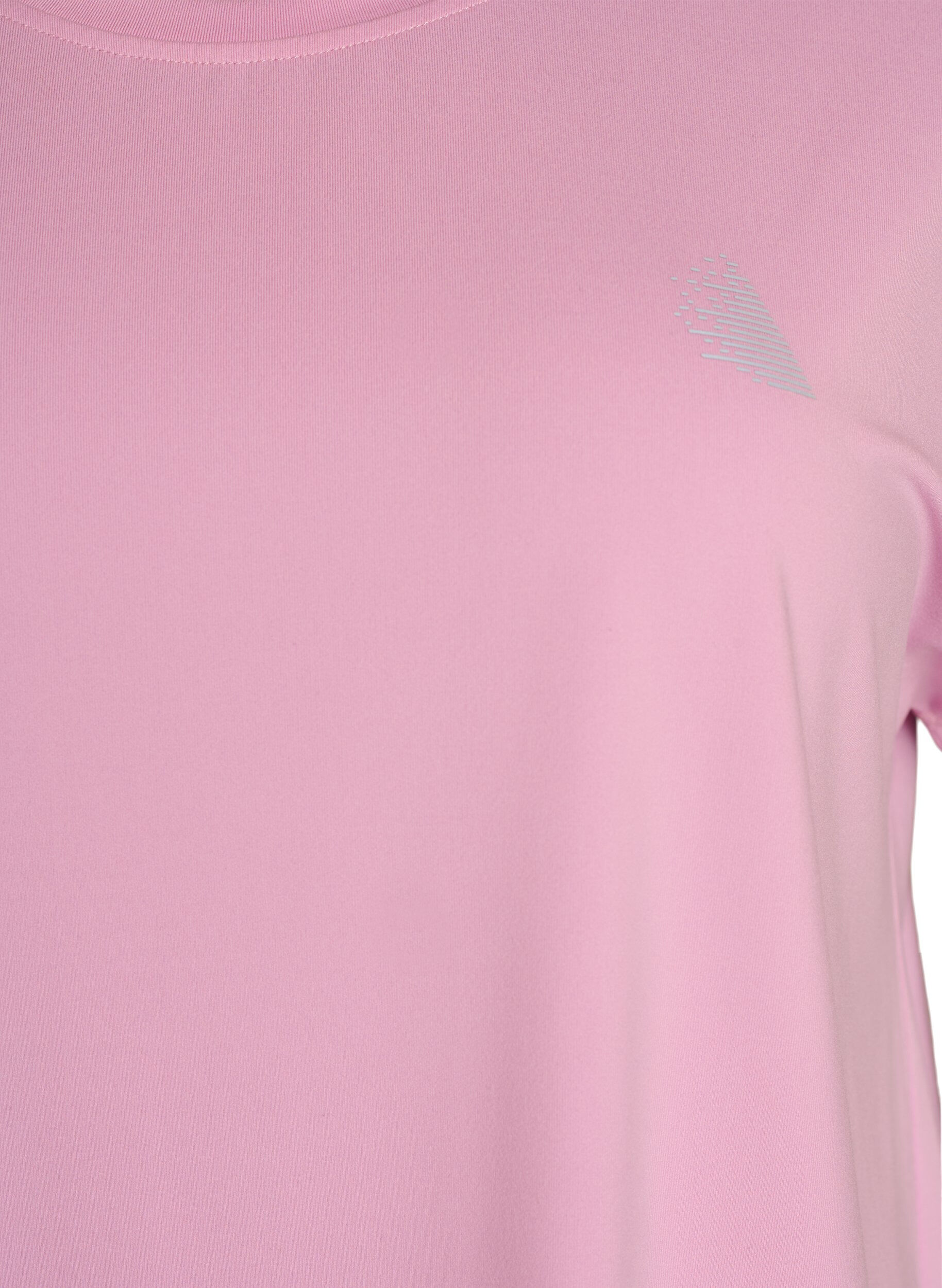 Zizzi Koszulka treningowa w jednolitym kolorze, R&oacute;żowy, Packshot image number 2