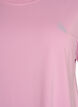Koszulka treningowa w jednolitym kolorze, R&oacute;żowy, Packshot image number 2