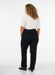 Jeansy Gemma o kroju regular fit z wysokim stanem, Czarne, Model image number 1