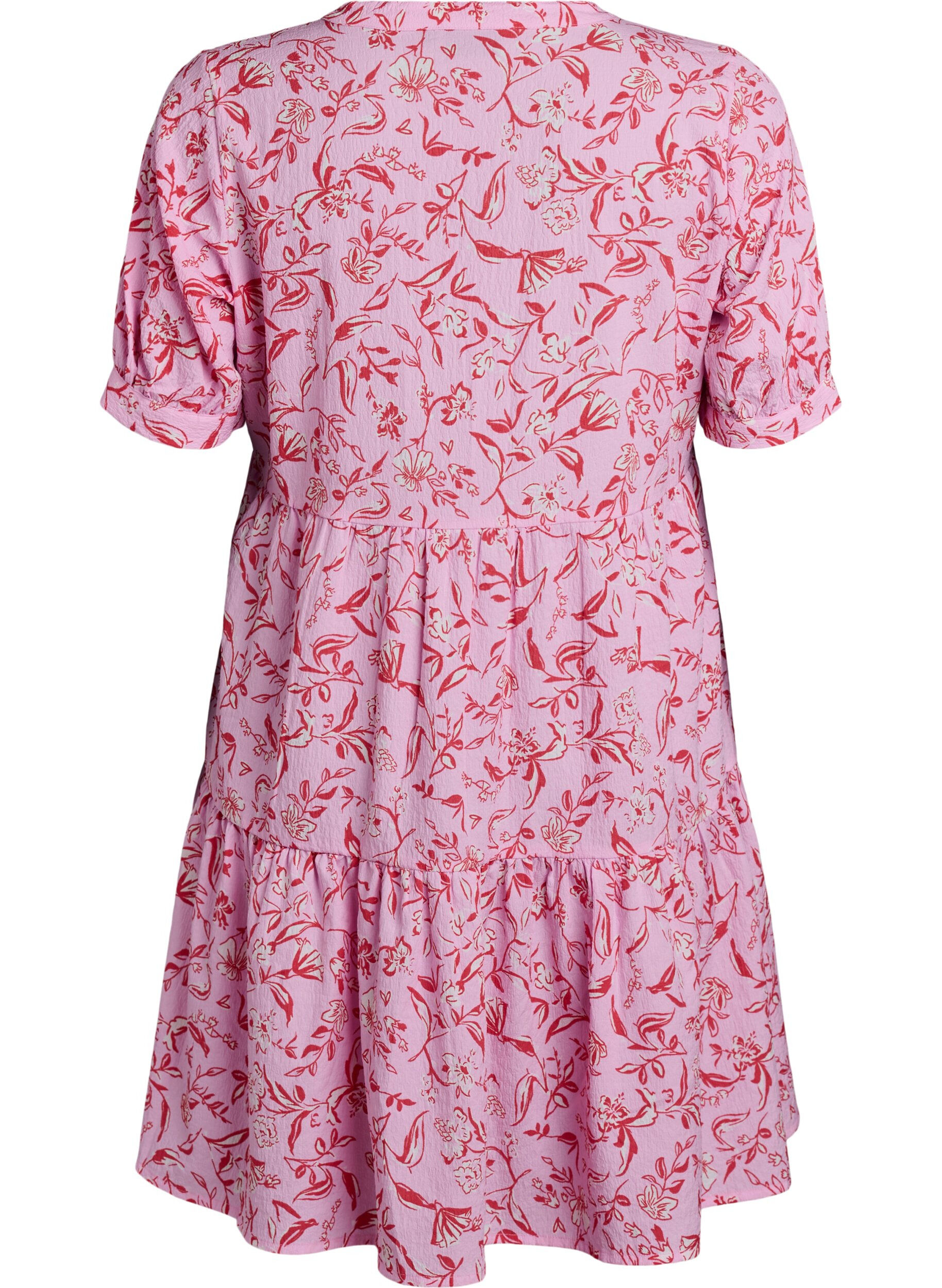ZizziKr&oacute;tka trapezowa sukienka, Fioletowy, Packshot image number 1