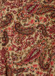 Bluzka z wiskozy z paisley nadrukiem i kwadratowym dekoltem, Brązowy, Packshot image number 2