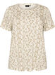 Koszulka z nadrukiem w kwiaty, Biały, Packshot image number 0