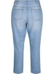 Jeansy Mille typu mom fit z przetarciami, Light Blue, Packshot image number 1