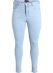 Jeansy super slim z wysokim stanem Amy, Niebieskie, Packshot image number 0