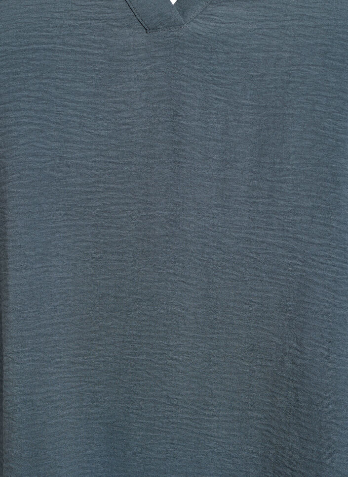 Bluzka z rekawem 3/4, Zielony, Packshot image number 2