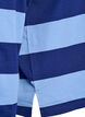 Koszula polo w paski z haftowanym tekstem, Niebieskie, Packshot image number 3