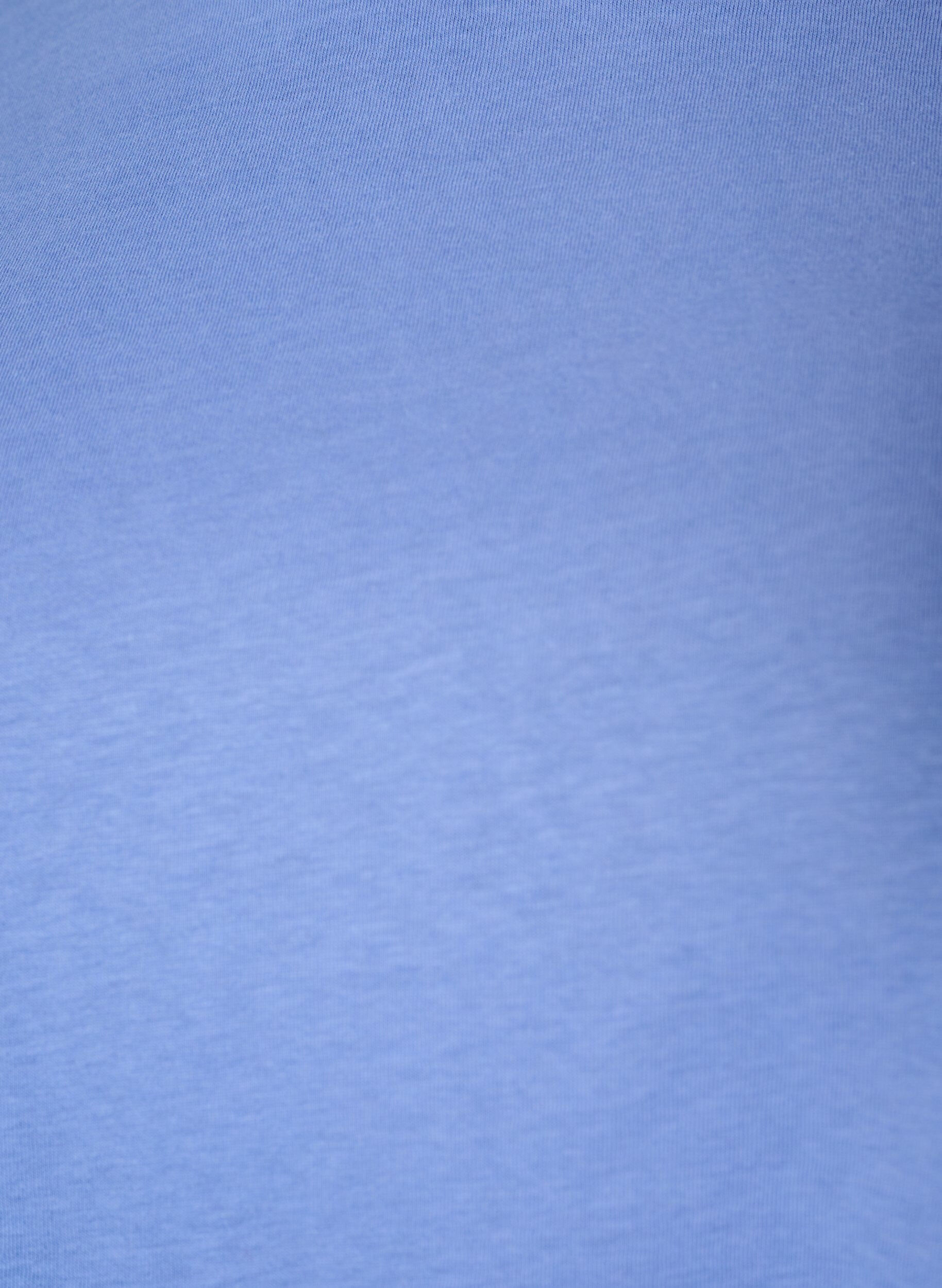 ZizziT-shirt z asymetrycznym koronkowym wykonczeniem, Fioletowy, Packshot image number 2