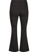 Jeansy o wysokiej talii z rozcieciem na buty, Czarne, Packshot image number 1