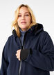 Kurtka softshell z odpinanym kapturem, Niebieskie, Model image number 3
