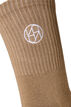 3-pack skarpetek sportowych z logo, Brązowy, Packshot image number 2