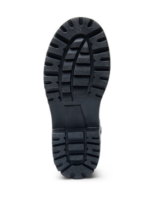 Krótkie, szerokie gumowe buty, Black, Packshot image number 4
