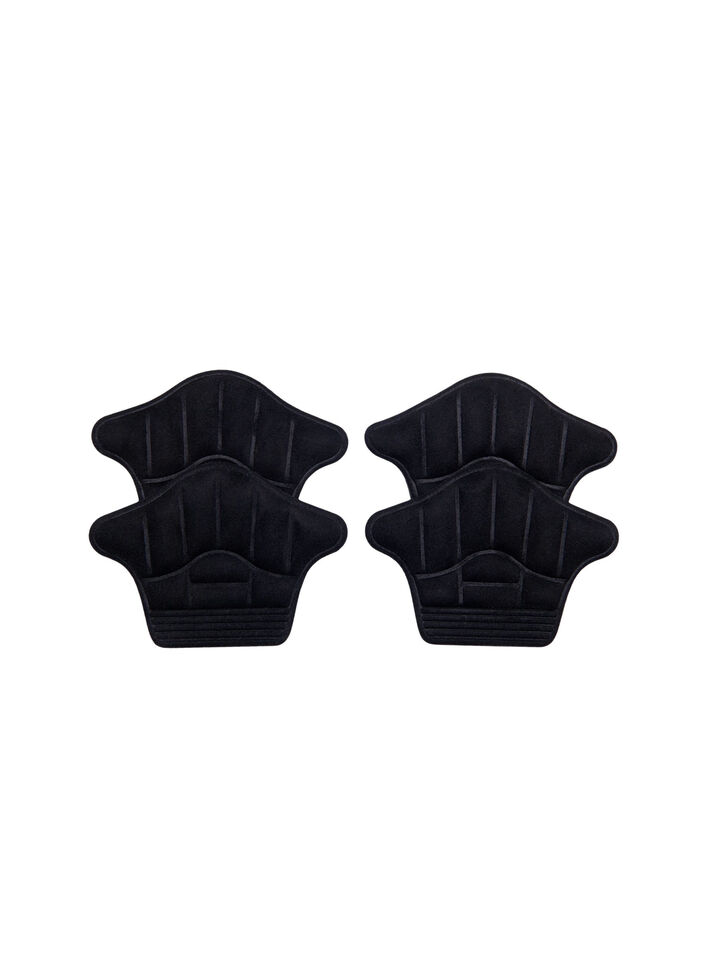 2-pack wkladki na piety, Czarne, Packshot image number 0