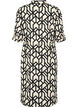 Flash - Koszulowa sukienka z nadrukiem, Birch Black Graphic, Packshot image number 1