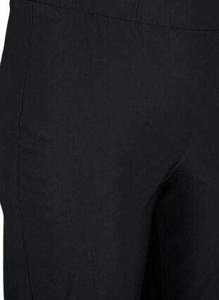 Elastyczne spodnie z wiskozy, Black, Packshot image number 2
