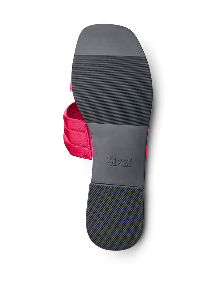 Sandaly z wyscielanymi paskami, R&oacute;żowy, Packshot image number 4