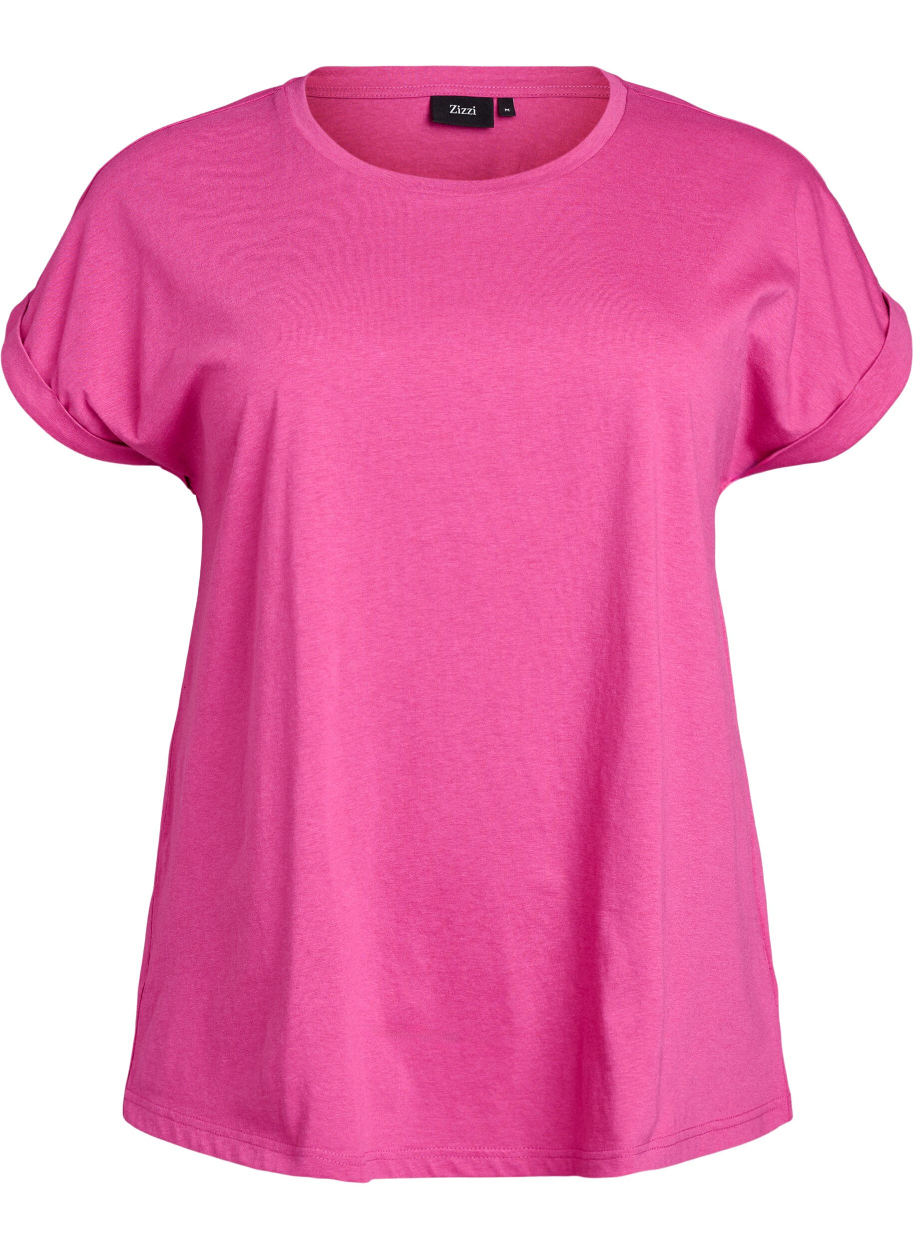 T-shirt z kr&oacute;tkim rekawem z mieszanki bawelny