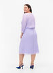 Plisowana spódnica midi, Lavender SOLID, Model image number 1