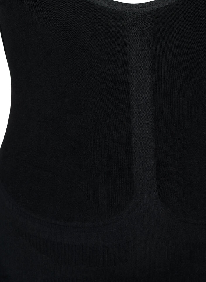 Modelujacy top na ramiaczkach, Czarne, Packshot image number 2