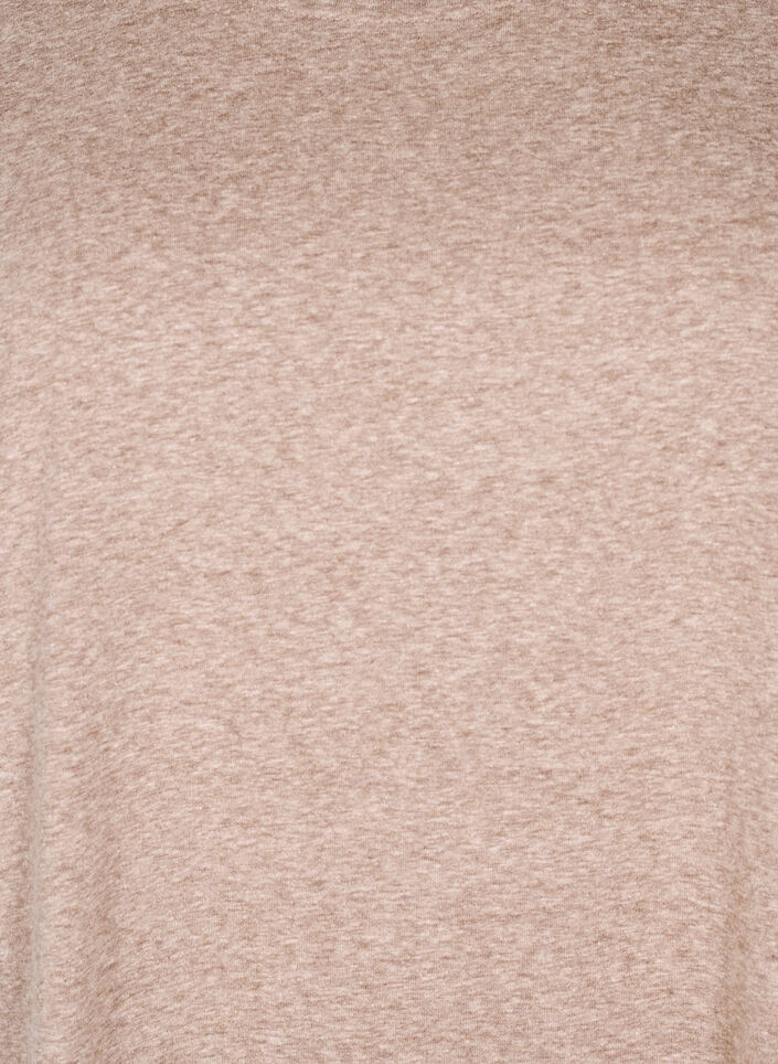 Melanzowa koszulka z kr&oacute;tkim rekawem, Brązowy, Packshot image number 2