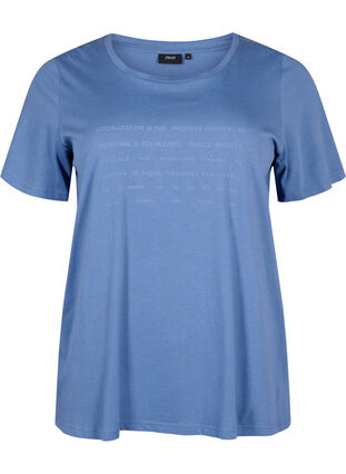 T-shirt z motywem tekstowym, Moonlight B. W.Navy, Packshot image number 0