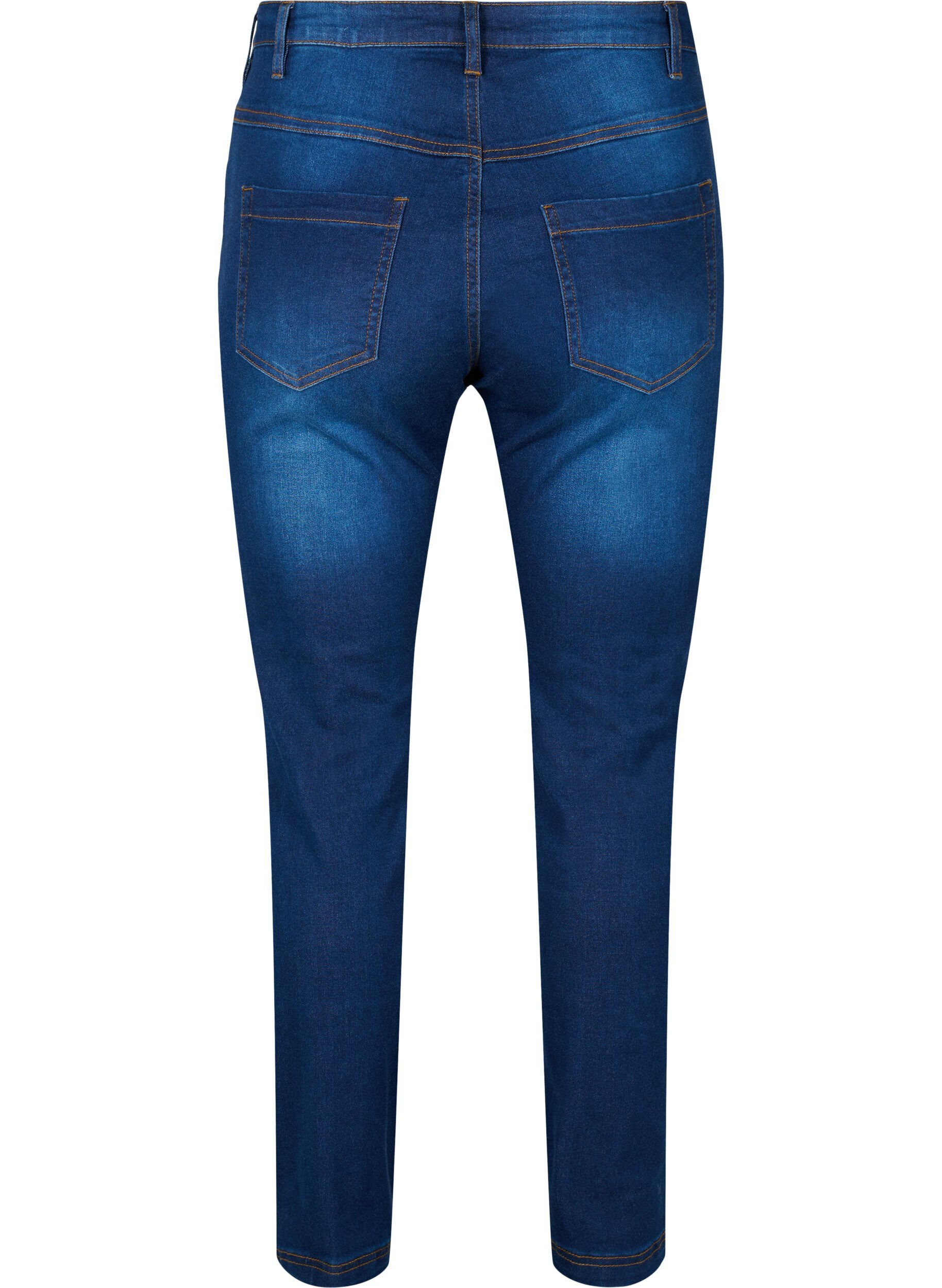 ZizziJeansy Emily o dopasowanym kroju z normalnym stanem, Niebieskie, Packshot image number 1