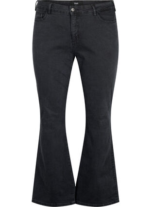  Jeansy typu bootcut Ellen z wysokim stanem, Grey Denim, Packshot image number 0