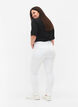 Jeansy Emily o dopasowanym kroju z normalnym stanem, Biały, Model image number 1