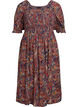 Letnia sukienka z wiskozy z nadrukiem paisley, Niebieskie, Packshot image number 0