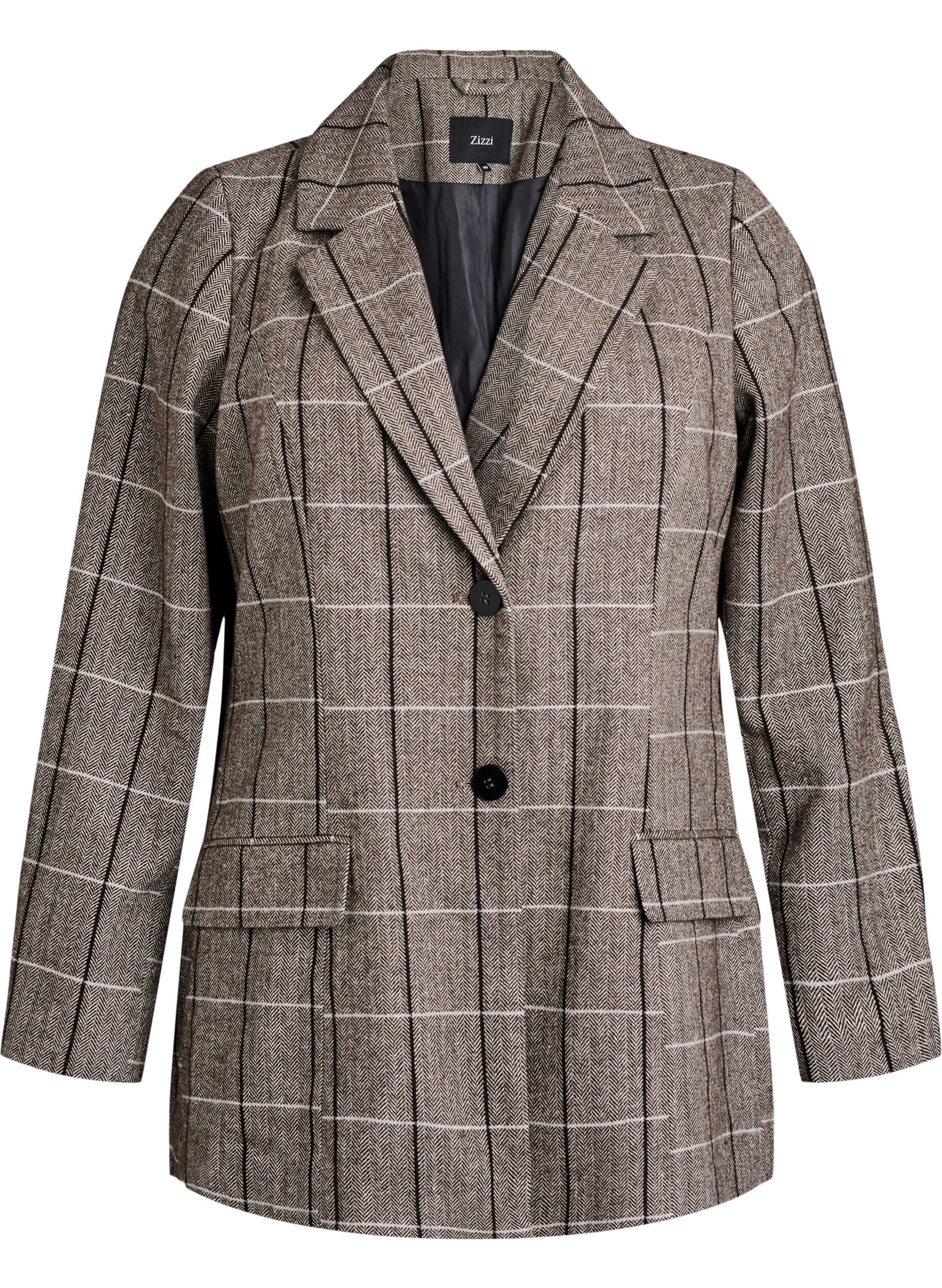 Klasyczna marynarka w krate