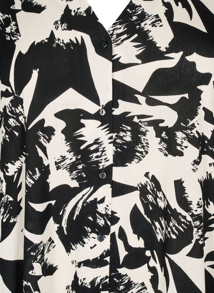 Kaftan plazowy z guzikami, Beżowy, Packshot image number 2